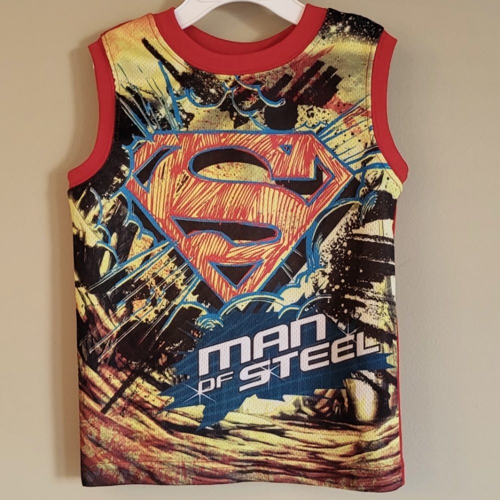 Superman "Man of Steel" tank top